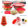 Glass Bowls Set 5pcs - Image 4